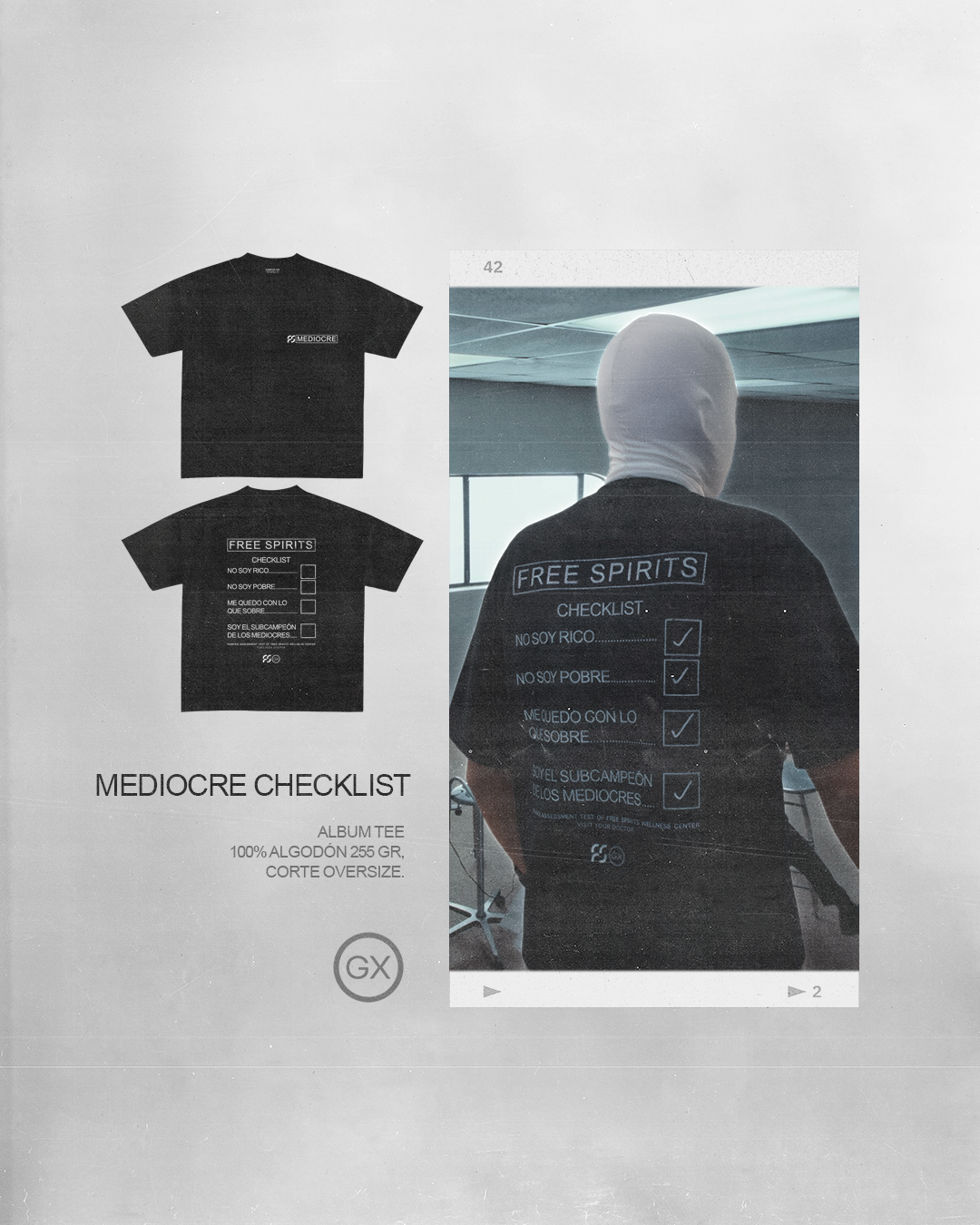 MEDIOCRE CHECKLIST TEE