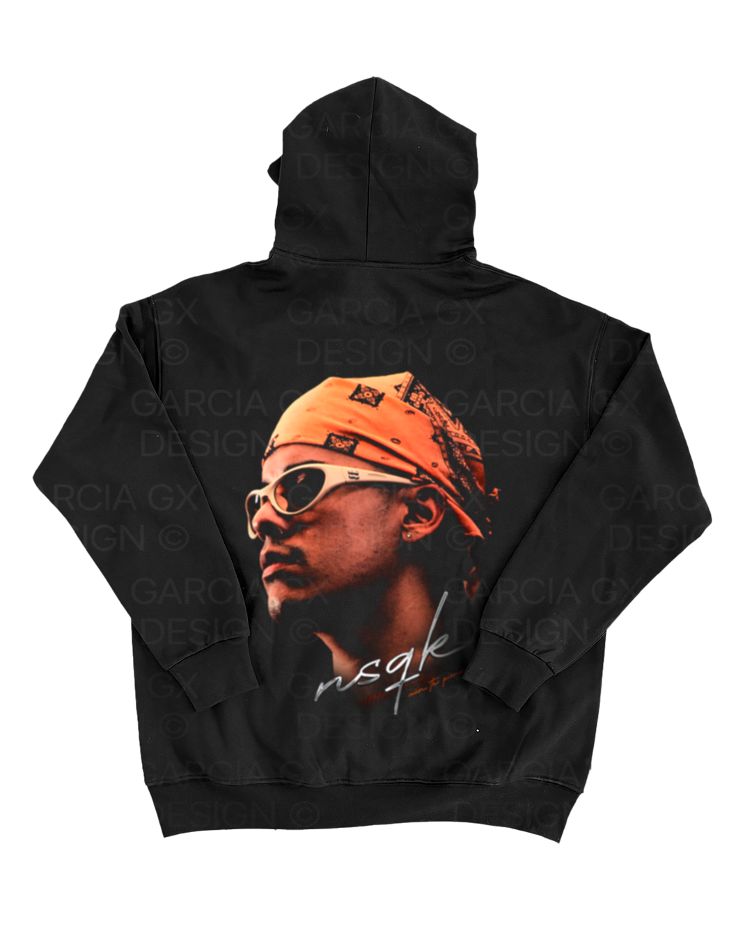 NSQK FACE HOODIE