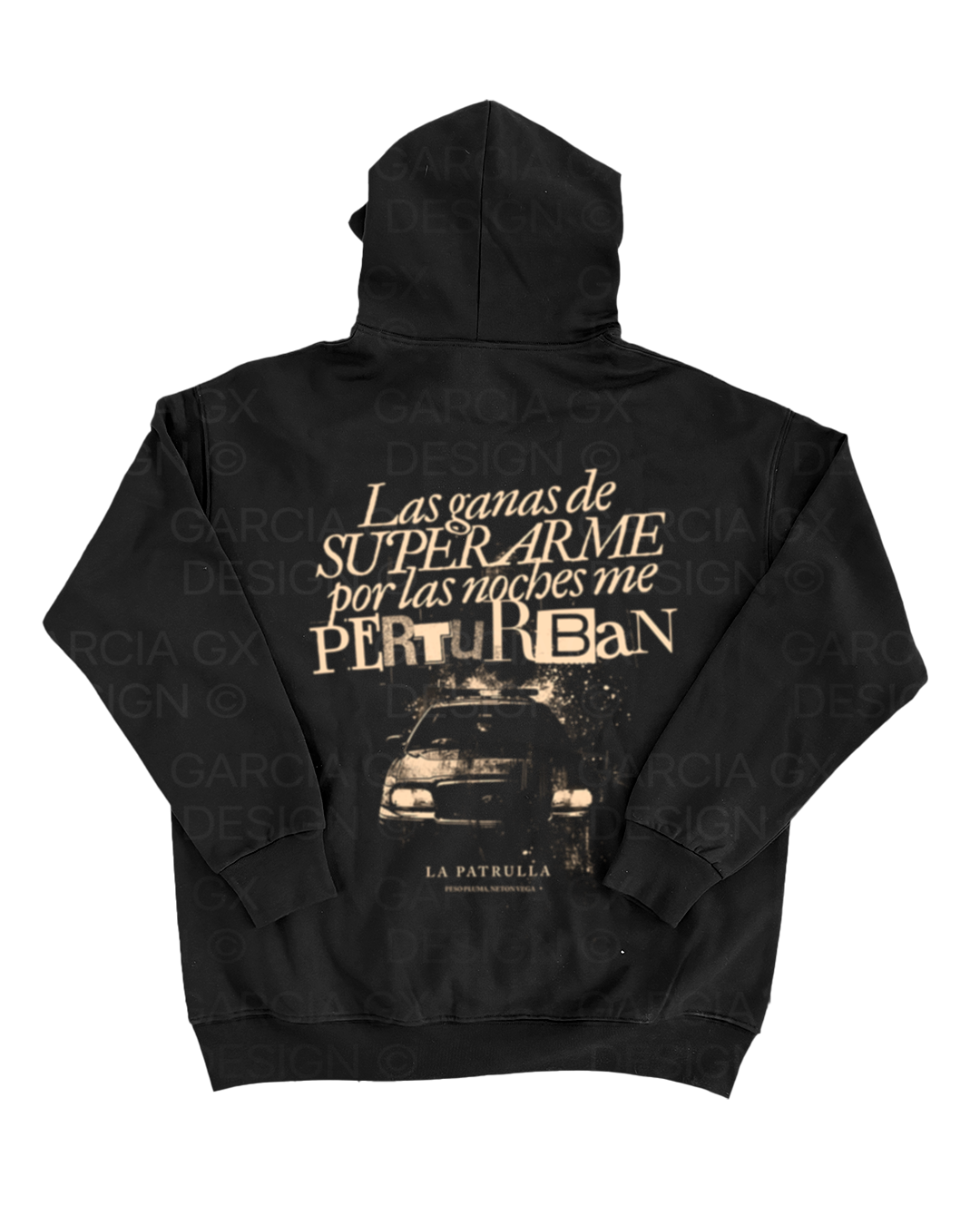 LA PATRULLA by EXODO HOODIE