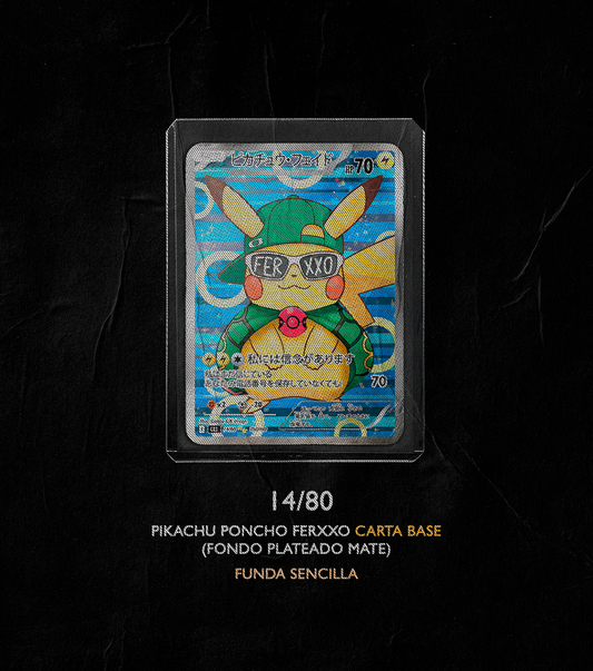 PIKACHU PONCHO FEID 14/80