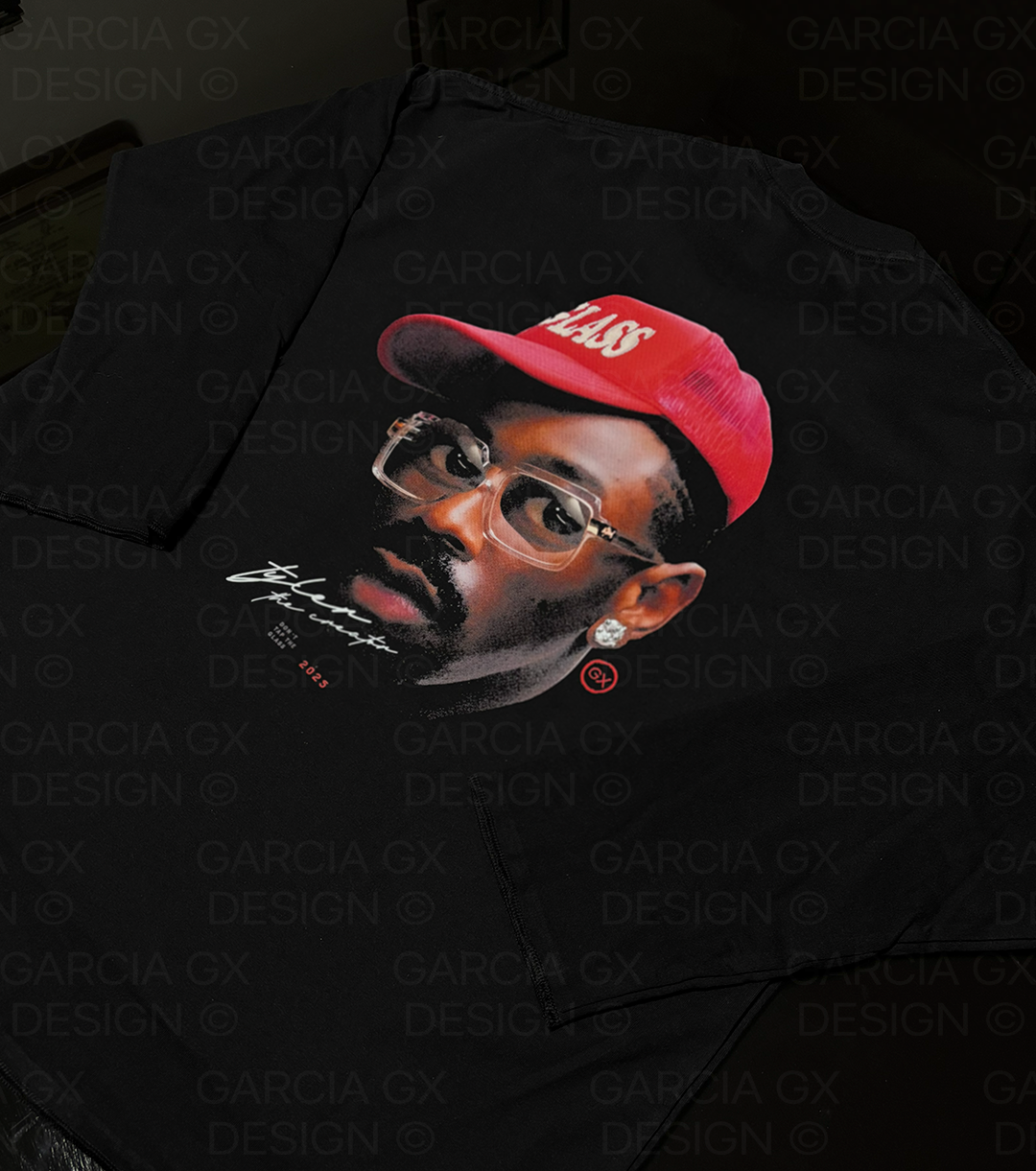 TYLER FACE TEE manga larga