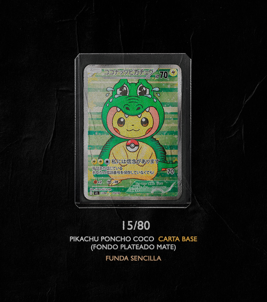 PIKACHU PONCHO COCO 15/80