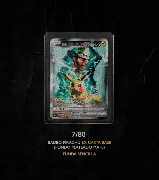 BADBO PIKACHU EX 7/80