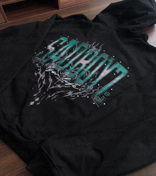 HOODIE  SB HEART CRYSTALS