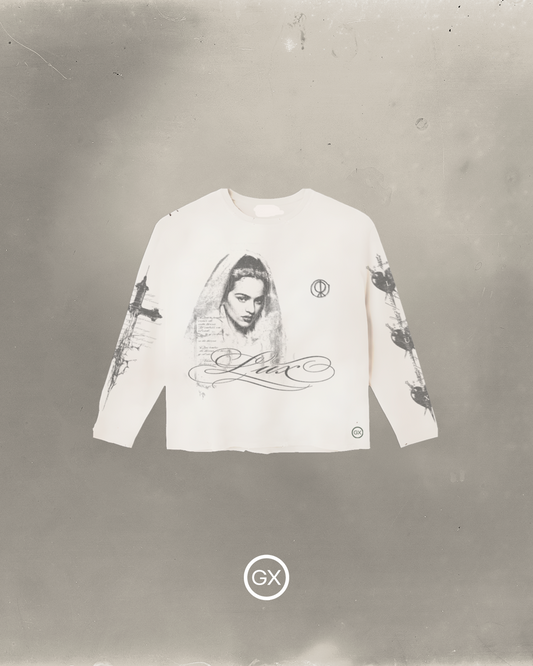 LUX FACE TEE (manga larga)