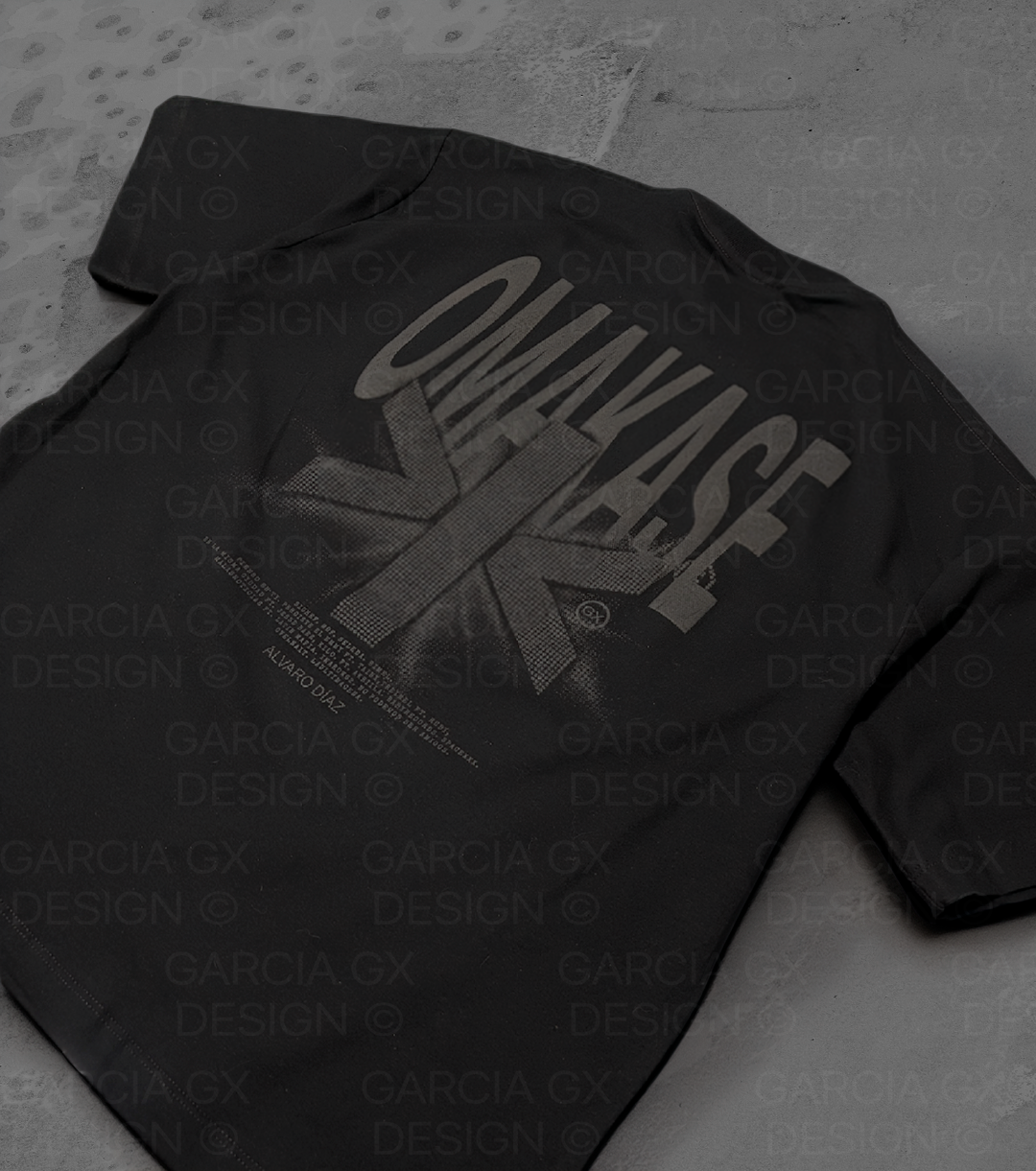 OMAKASE ALBUM BLACK TEE