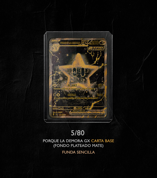 PORQUE LA DEMORA 5/80