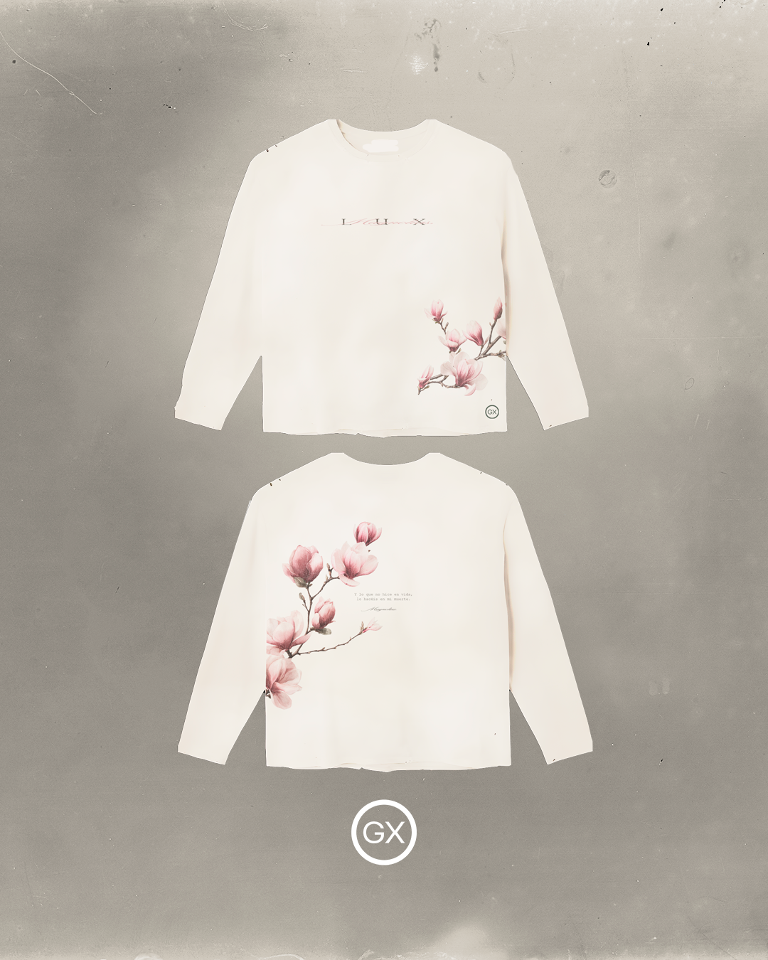 MAGNOLIAS TEE (manga larga)
