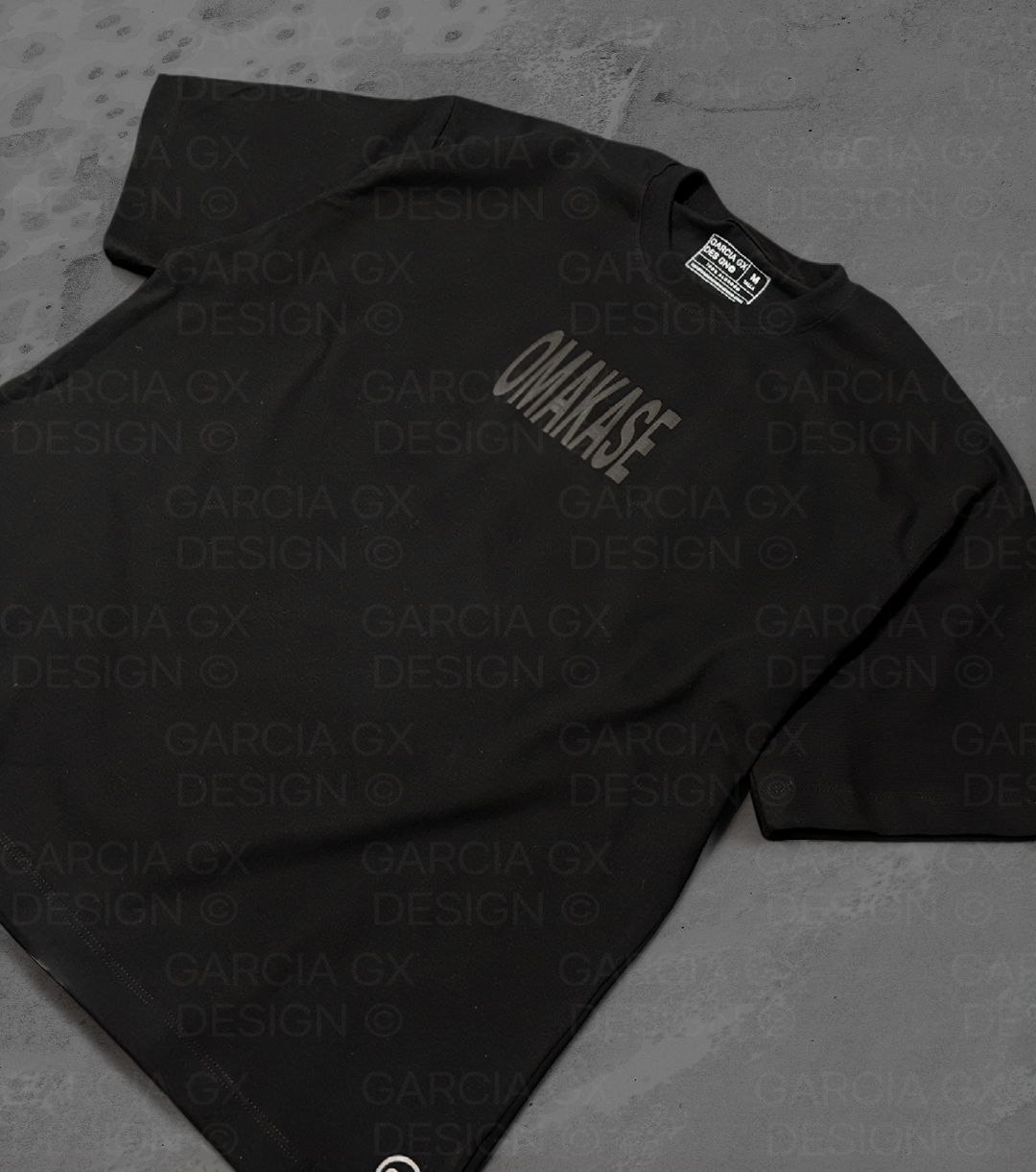 OMAKASE ALBUM BLACK TEE