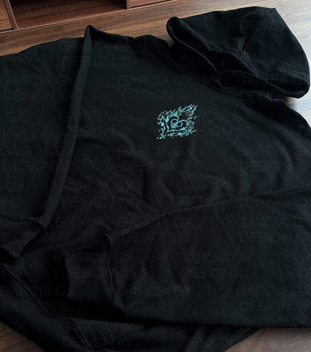 HOODIE  SB HEART CRYSTALS