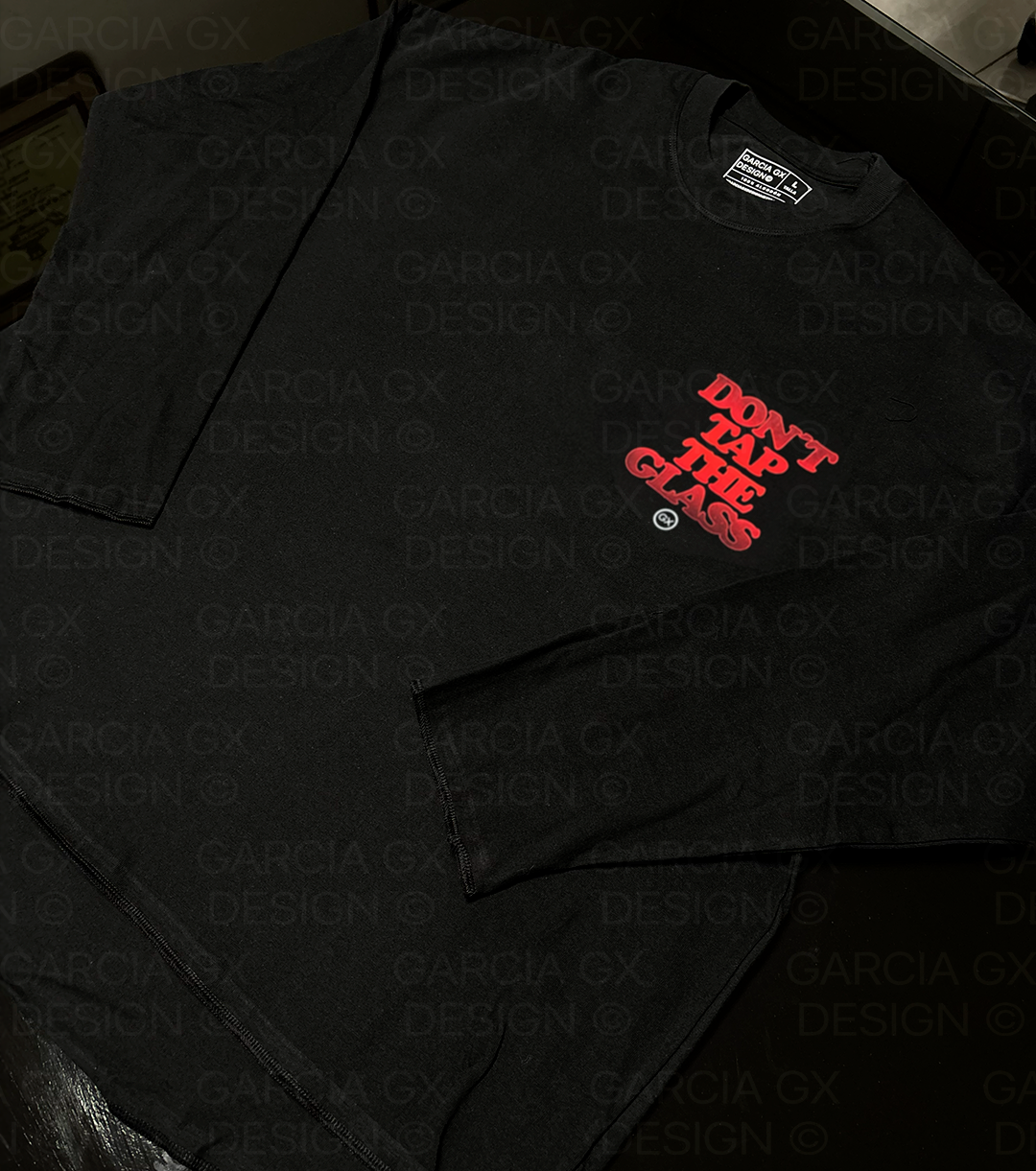 DONT TAP TEE MANGA LARGA