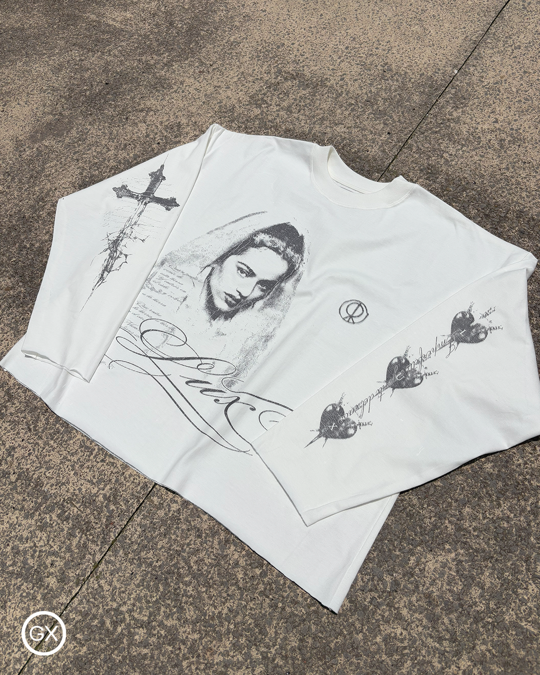 LUX FACE TEE (manga larga)