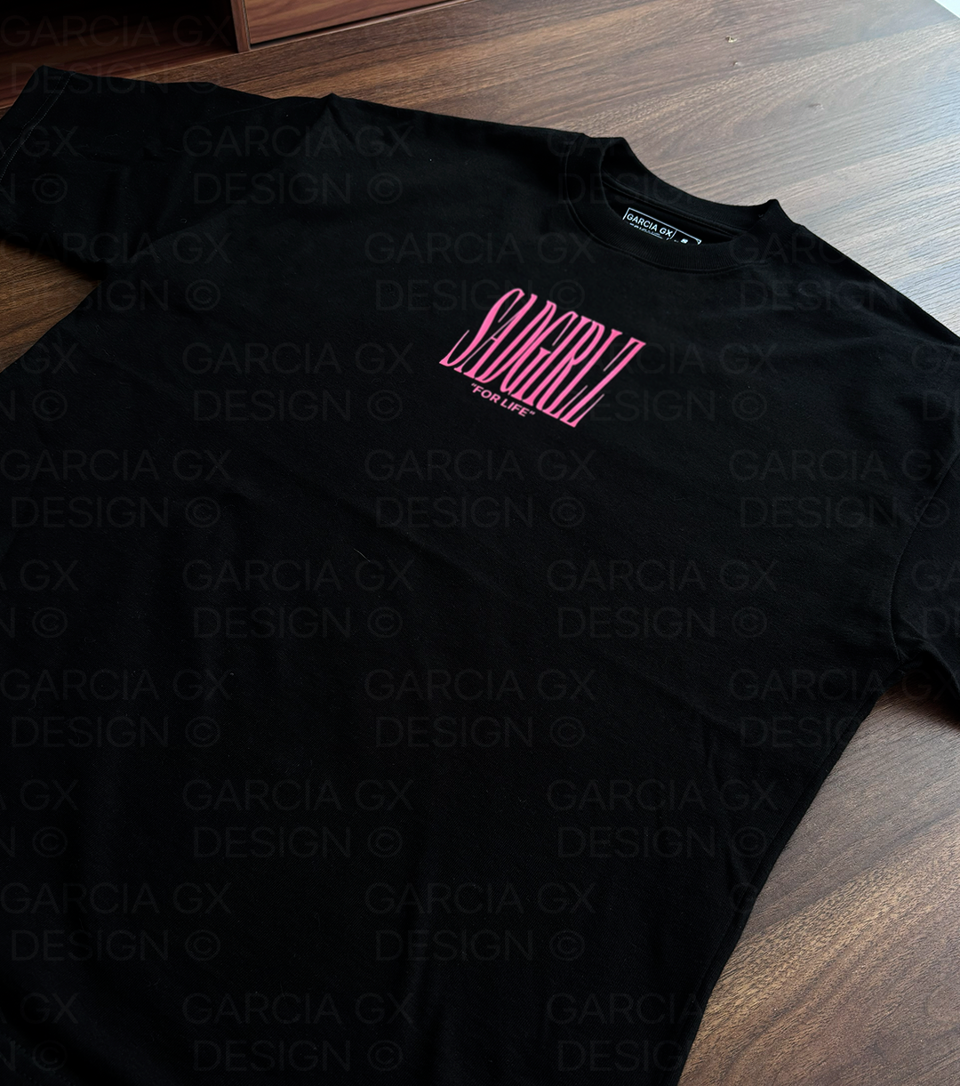 SADGIRLZ PINK TEE