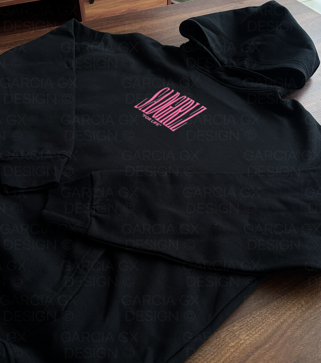 HOODIE SADGIRLZ PINK