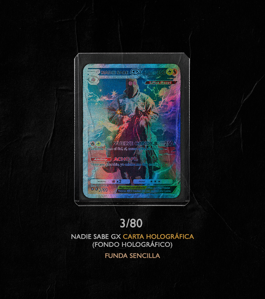NADIE SABE GX 3/80