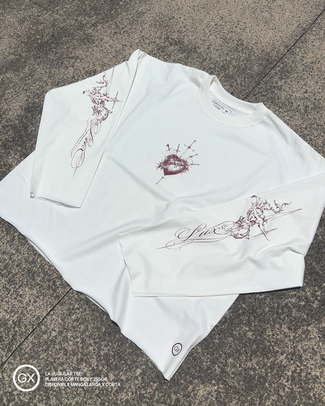 LA YUGULAR TEE (manga larga)