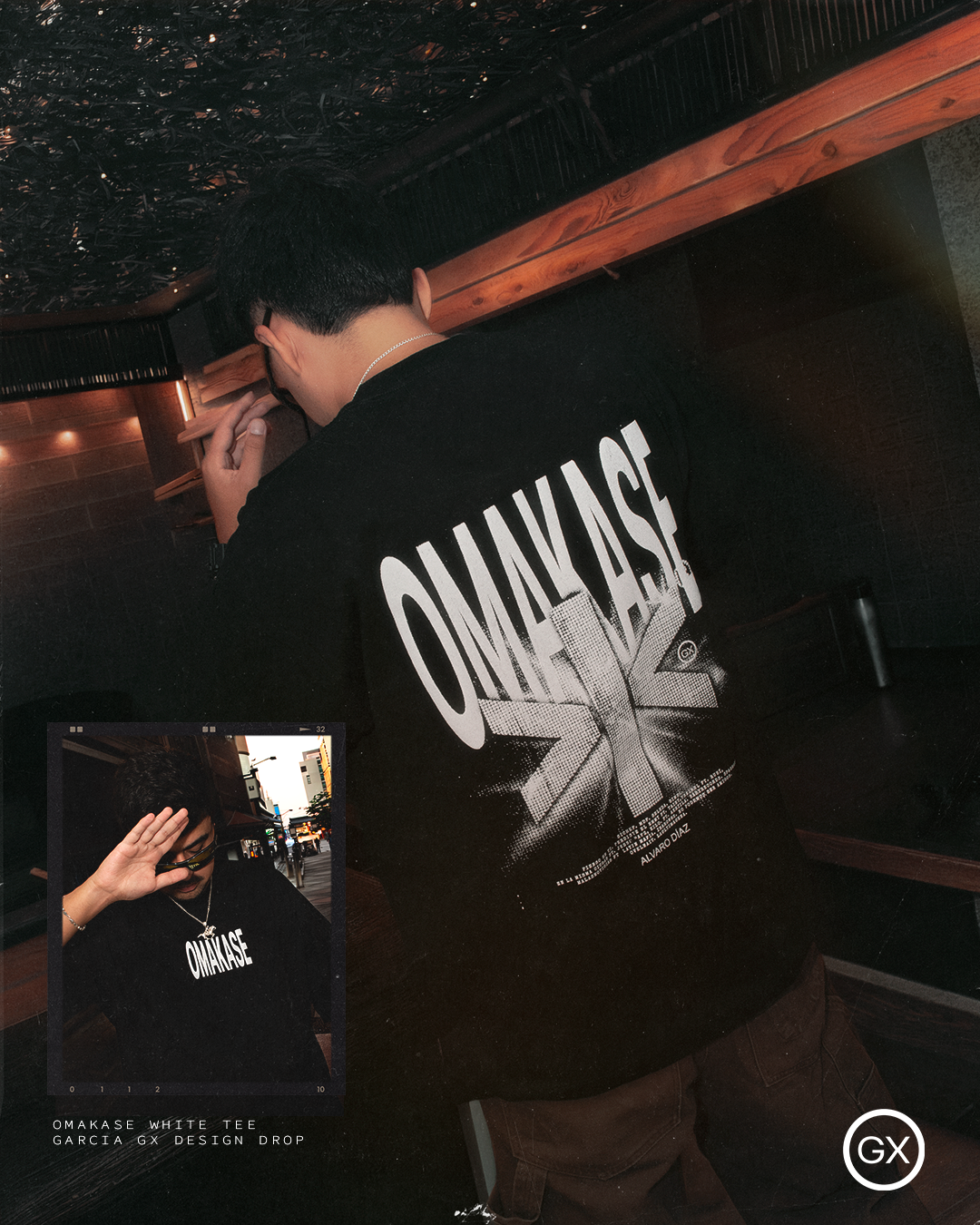OMAKASE ALBUM WHITE TEE