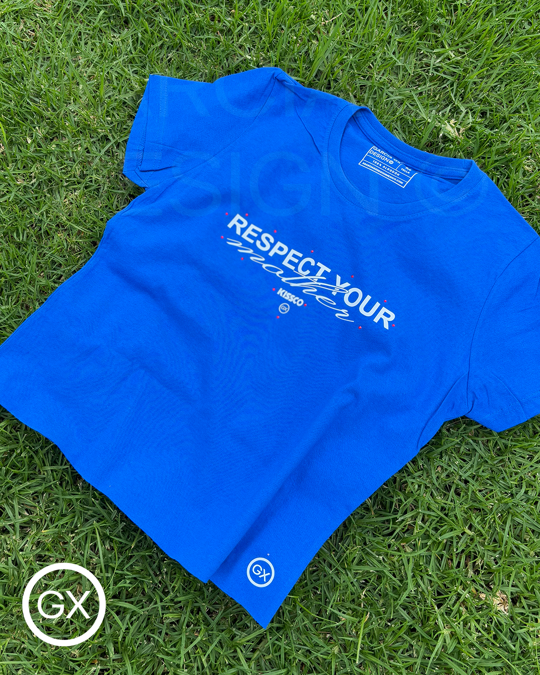 RESPECT YOUR MOTHER - WHITE - BABY TEE