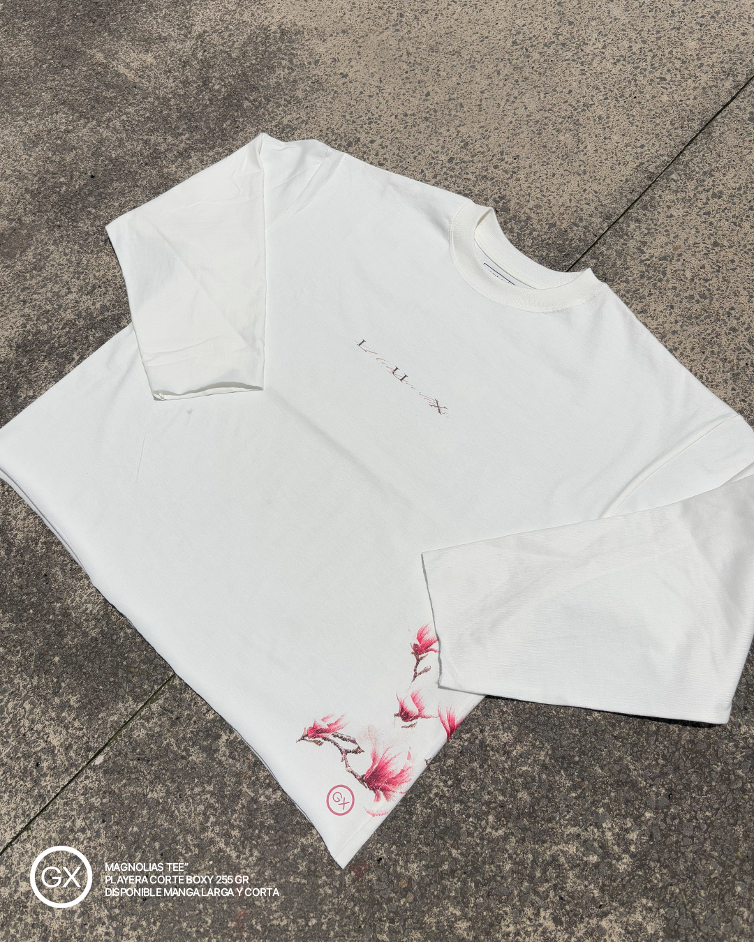 MAGNOLIAS TEE (manga larga)