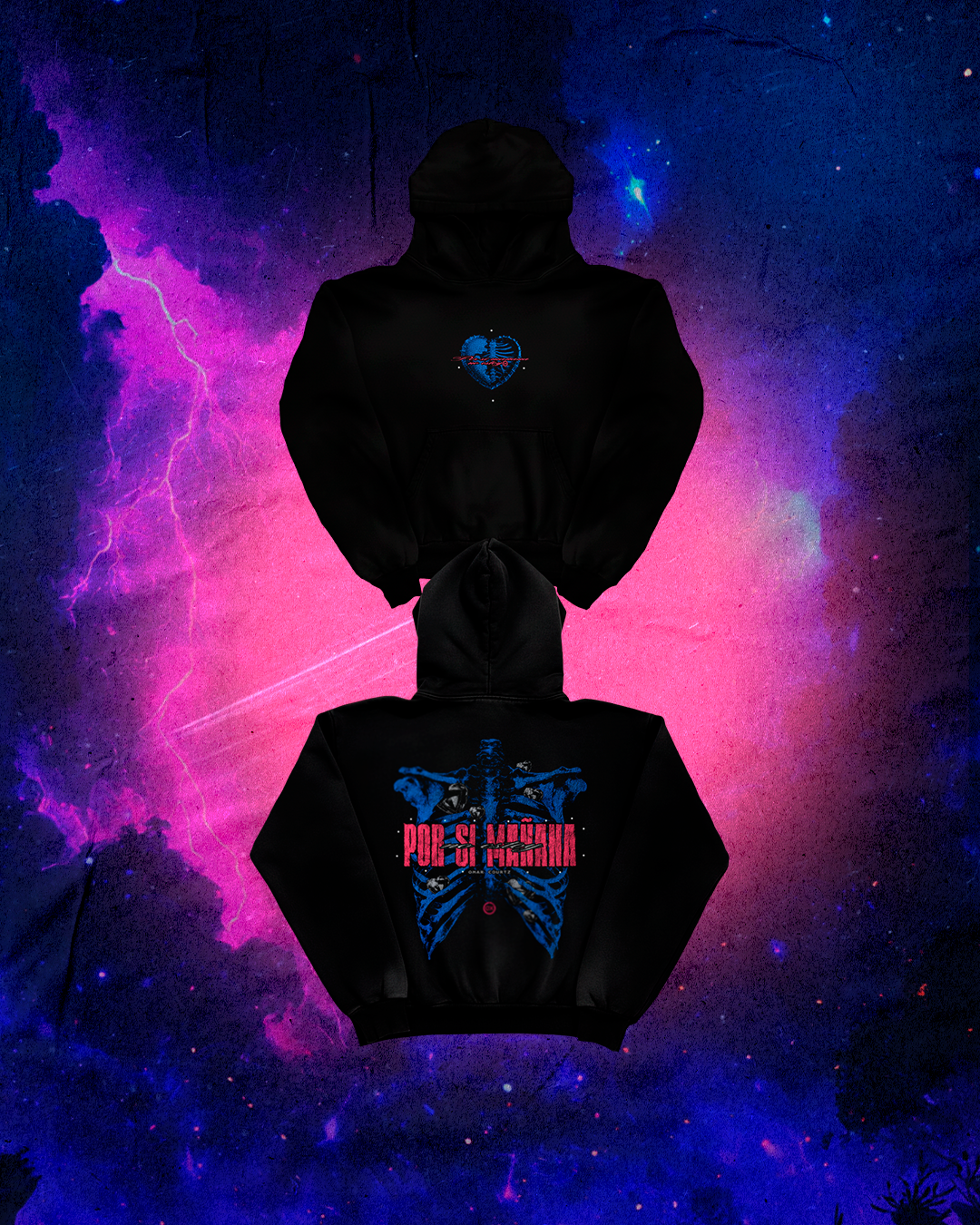 OUZI - BONES HOODIE