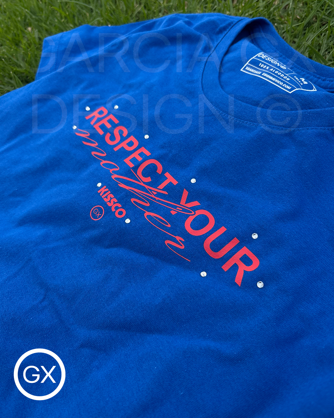 RESPECT YOUR MOTHER - RED - BABY TEE