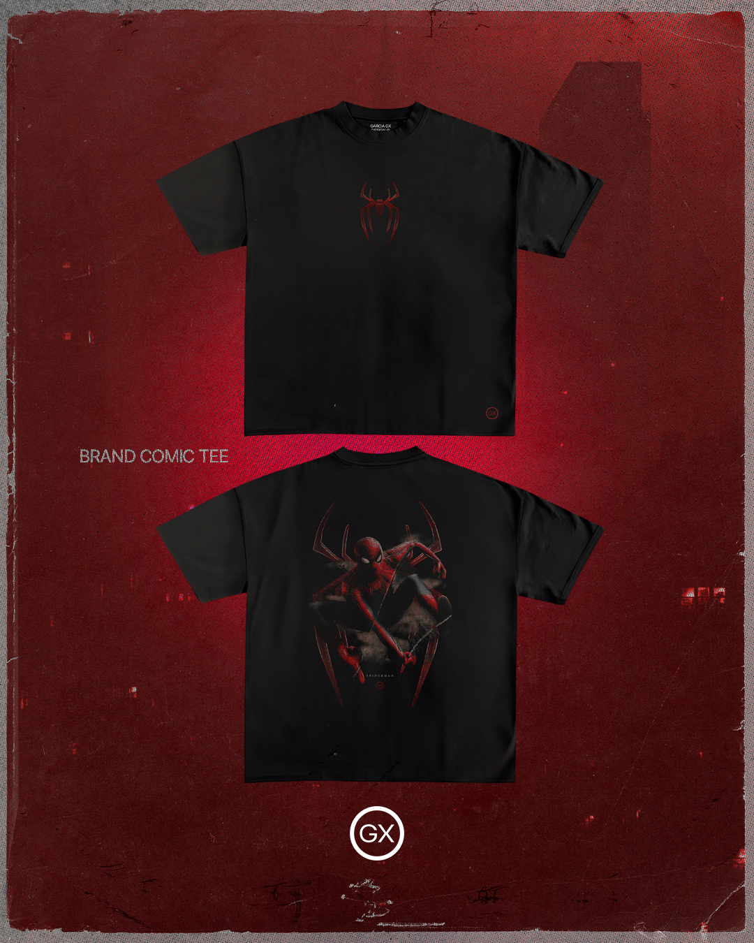 BRAND COMIC TEE