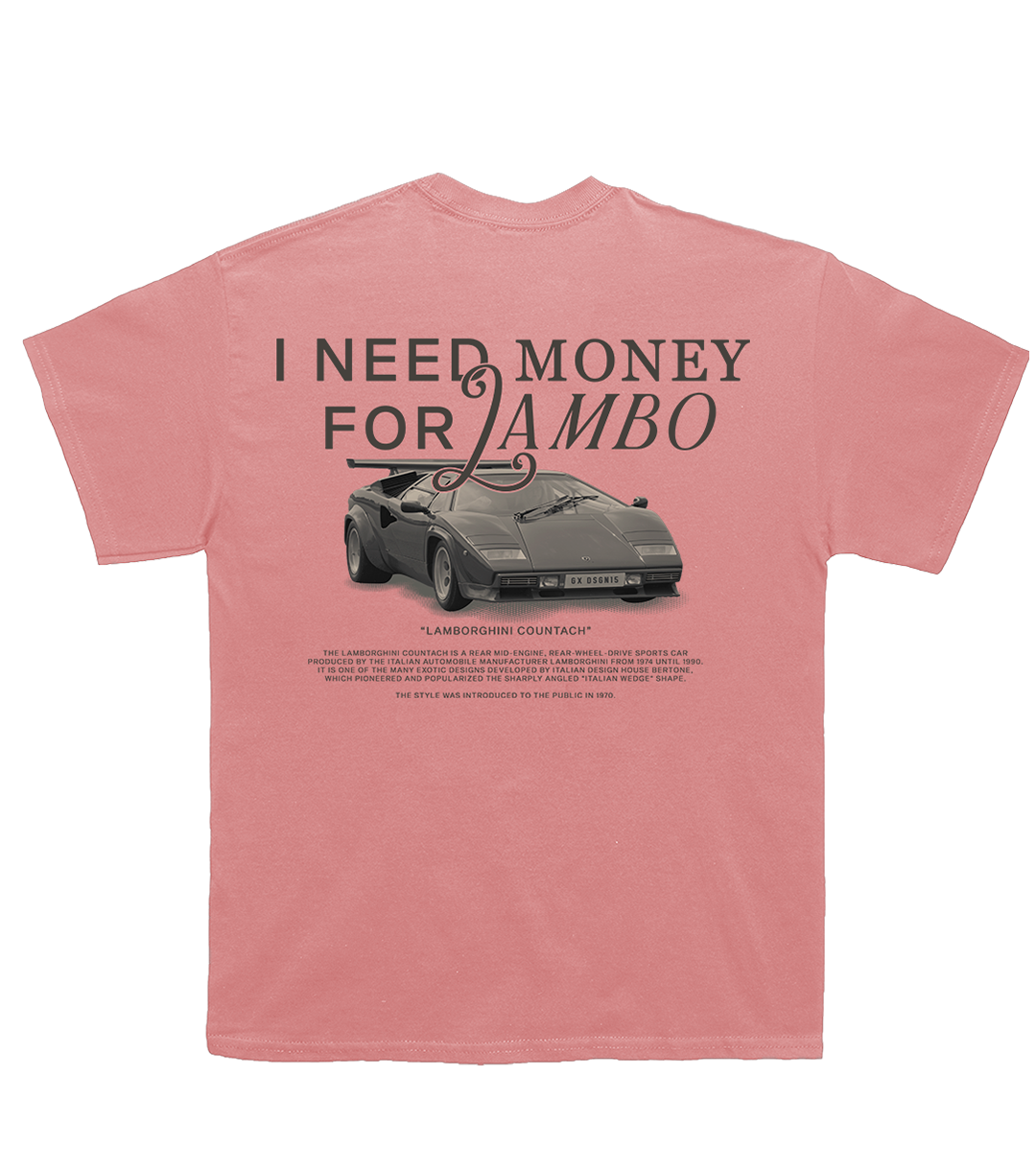 I NEED MONEY FOR LAMBO - PINK