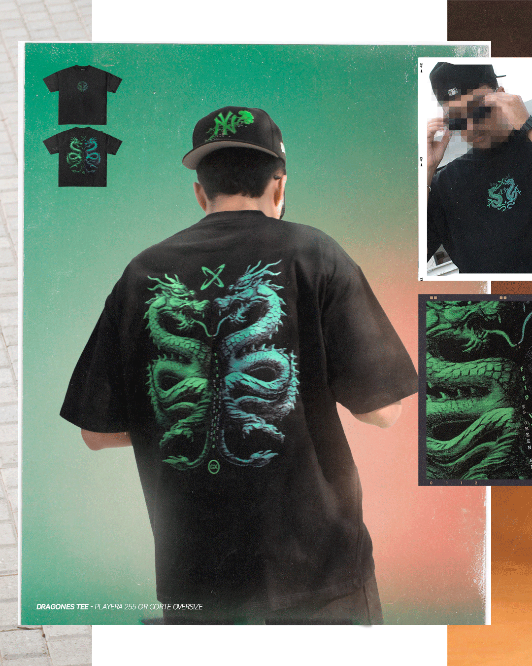 DRAGONES TEE