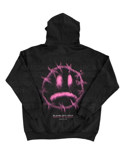 SADGIRLZ CLUB FACE HOODIE